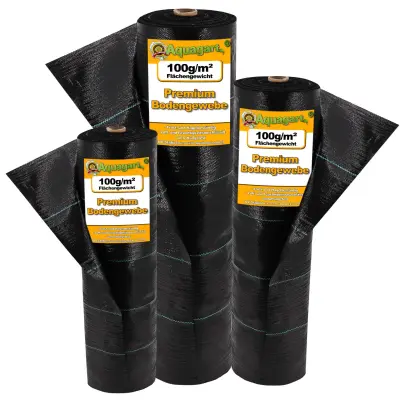 10 m² mlete tkanine folija za plevel mulčna folija 100 g širine 2 m