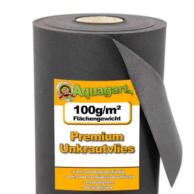 10 m² vrtni flis flis za zastirko plevela 100 g 1,6 m širok.