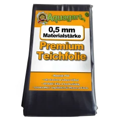 Podloga za ribnik PVC 4m x 2m 0,5mm črna obloga za vrtni ribnik