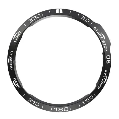 Eleganten črn vložek za okvir za serijo Garmin Fenix 6X