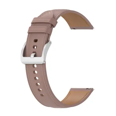 Xiaomi Watch S4 Premium z usnjenim paščkom DarkPink 20 mm