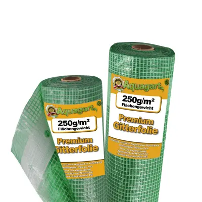 4 m mrežasta folija, vrtna folija, folija za rastlinjake, folija za hladen okvir širine 1,5 m