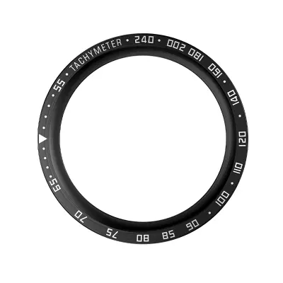 Črna luneta z belimi oznakami za Galaxy Watch 5 Pro
