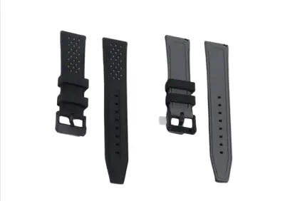 Silikonski pašček za uro Huawei/Samsung/Garmin Grey 24 mm