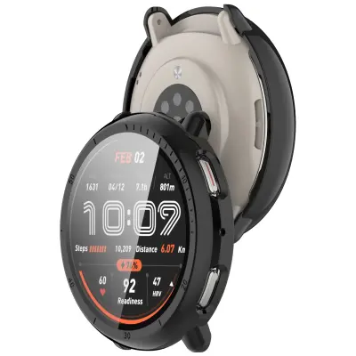 Ovitek za Huami Amazfit Active2 - integrirana zaščita zaslona Black