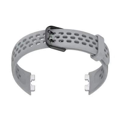 Nadomestni pašček za Huawei Band 8/9 - Zračen silikonski pašček za uro Grey