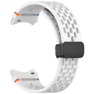 Univerzalni pas za Samsung Galaxy Watch 765 z zložljivo zaponko White