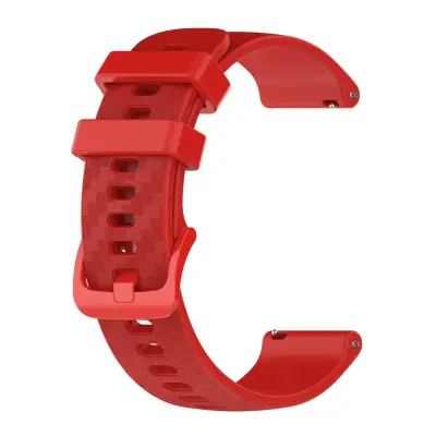 Silikonski pašček za uro Garmin Vivoactive 4/3/Venu Red 22 mm