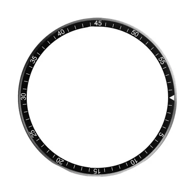 Črn obroč okvirja 40 mm iz nerjavečega jekla za Galaxy Watch