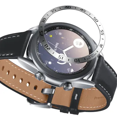 Eleganten srebrn okvir za 41 mm Galaxy Watch 3