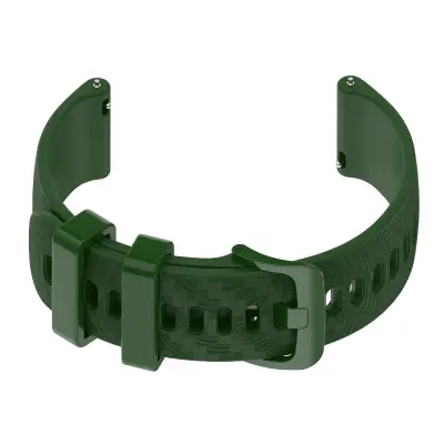 Silikonski pašček za uro Garmin Vivoactive 4/3/Venu Green 22 mm