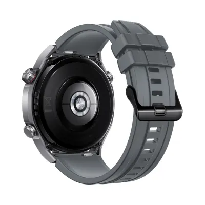 Silikonski pašček za uro 22 mm za Huawei Watch Ultimate DarkGrey