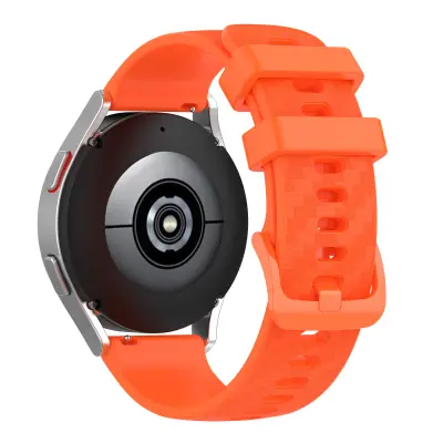 Silikonski pašček za uro Garmin Vivoactive 4/3/Venu Orange 20 mm