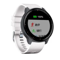 Silikonski pašček za uro za Garmin Vivoactive 3 / Venu 2 Plus White