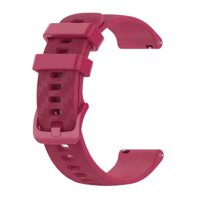 Silikonski pašček za uro Garmin Vivoactive 4/3/Venu WineRed 20 mm