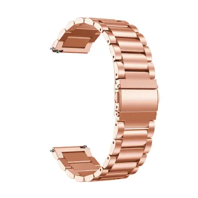 Pašček za uro iz nerjavečega jekla - udobno in varno prileganje Gold 22 mm