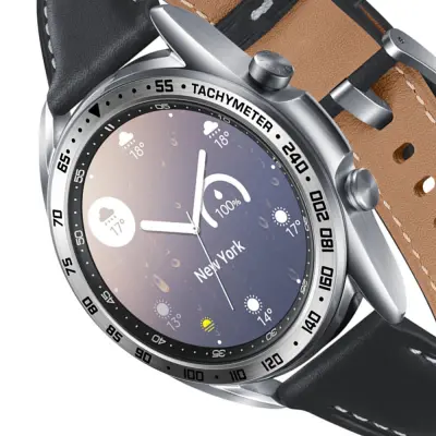 Eleganten srebrn okvir za 41 mm Galaxy Watch 3