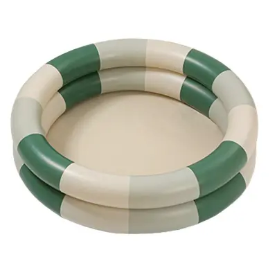 Napihljiv plavalni bazen Baby Retro Napihnjen plavalni bazen Family Cute Style Thenden Water Pool Green Stripe