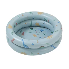 Napihljiv plavalni bazen Baby Retro napihljiv plavalni bazen Family Cute Style zgoščeni vodni bazen modri dinozaver