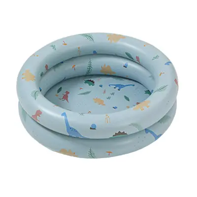 Napihljiv plavalni bazen Baby Retro napihljiv plavalni bazen Family Cute Style zgoščeni vodni bazen modri dinozaver
