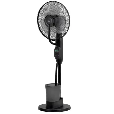 75W stoječi ventilator z vodno meglico na kolesih 43cm 2,8L daljinec