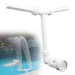 Slap Bazen Spray Pool Fontana Pool Razpršilec Hidrodinamični Nastavljiv Prezračevalnik Plavalni Bazen Slap Za Zunanji Vrt Primeren Za 1,5 Inch Inter