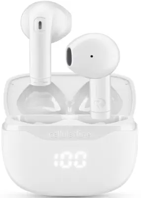 Bluetooth slušalke CELLULARLINE CORE TWS bele