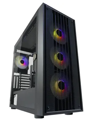 Kućište LC-Power Case Gaming 810BE-ATX, ATX, Micro ATX, MiniITX4x 120mm ARGB fans, tempered glass