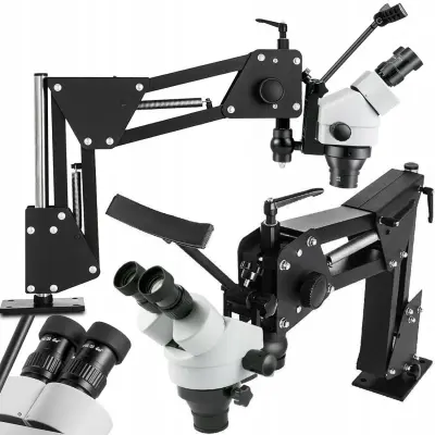 Rosfix Proxima Pro MSPP-B-WDMS2 Mikroskop Stereoskopski – 7x–45x Zoom, 144 LED, 800 mm Roka | WF10x/20, CE