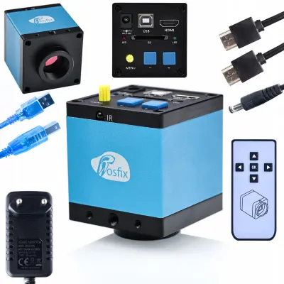 Rosfix Kamera Mensa Pro KMMP-HDMI-USBI – Mikroskopska Kamera 16 MP, HDMI/USB, C-Mount | 1080p, 60 fps, 32 GB