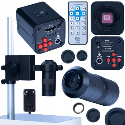 PROFESIONALNI DIGITALNI MIKROSKOP NORMA BLACK PRO KMNBP-HDMI 1080P 3W1 KIT