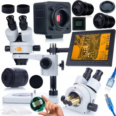 ROSFIX MERCURY PRO MSMP-T-PS1 + CRUX PRO KMCP-HDMI-USB 5MP KAMERA SERIJE PLANTES PRO + NOSILEC ZASLONA + 8-PALČNI ZASLON