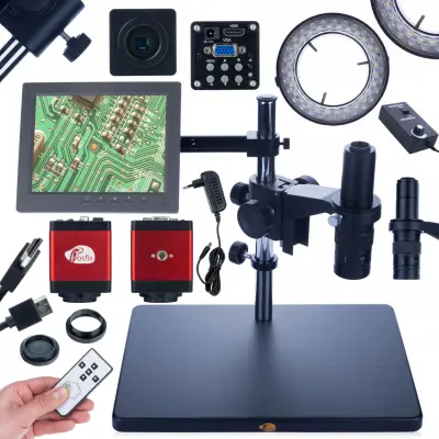 ROSFIX EARTH PRO DIGITALNI MIKROSKOP MCEP-0,5X + KAMERA SCORPIUS PRO KMSP-HDMI-USBI + ILLUMINATOR+ KAMERA DRACO RED