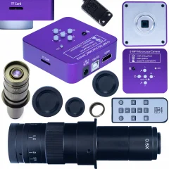 DIGITALNI MIKROSKOP POVEČAVA 180X PUPPIS CAMERA PRO HDMI USB SD 51MP 2IN1