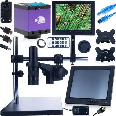 ROSFIX DIGITALNI MIKROSKOP Z NASTAVLJIVO ROKO EARTH PRO MCEP-0.5X-PZRR + 8-PALČNI ZASLON+ DRŽALO ZA DIGITALNI MIKROSKOP+ KAMERA TUCANA
