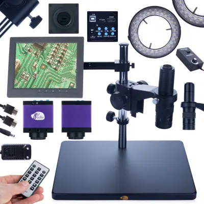 ROSFIX DIGITALNI MIKROSKOP EARTH PRO MCEP-0,5X + OSVETLJEVALEC + MIKROSKOPSKA KAMERA TUCANA