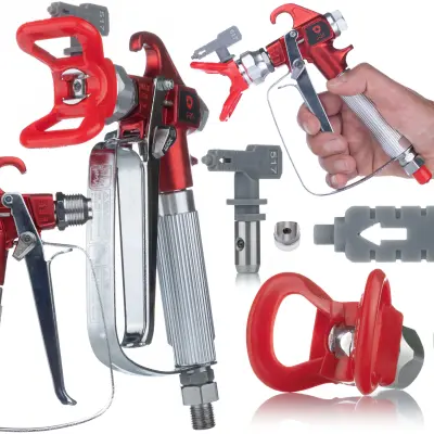 Rosfix Set Brizgalna Pištola UltraSpray J-20 – 3000 psi, Šoba 517, 1/4'''' in 7/8'''' Navoj, Filter | Za Agregate
