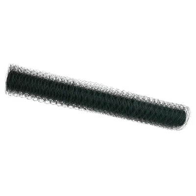 vidaXL Heksagonalna Ograja Zelena 1.2x50 m Jeklo