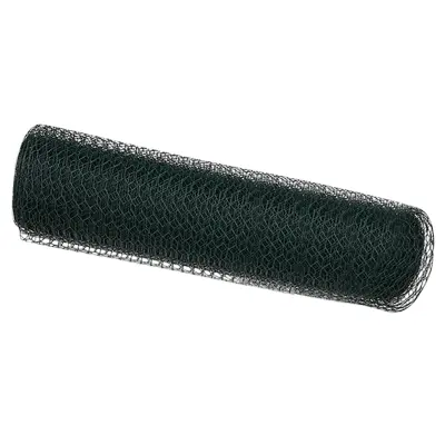 vidaXL Šesterokotna ograja Zelena 0.6x50 m Jeklo