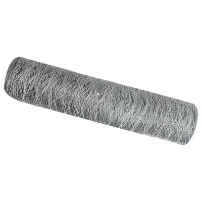 vidaXL Heksagonska Ograja 0.6x10 m Pocinkano Jeklo