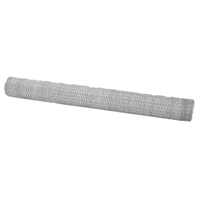 vidaXL Šesterokotna ograja 1.6x100 m Galvanizirano jeklo