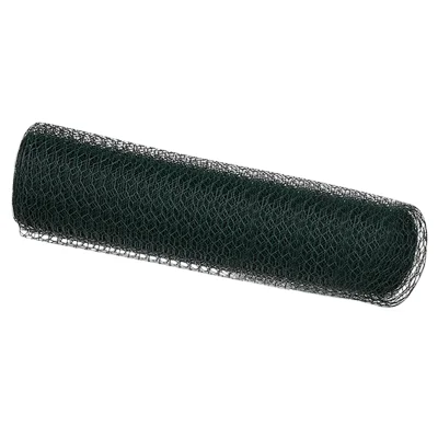 vidaXL Šesterokotna ograja Zelena 0.5x50 m Jeklo