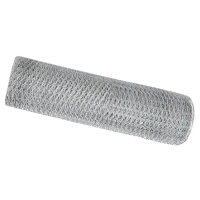 vidaXL Hexagonalna ograja 0.5x50 m Galvanizirano jeklo