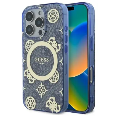 GUESS HARDCASE IML PONY ON 4G ZA IPHONE 16 PRO MAX 6.9'' ZA MAGSAFE
