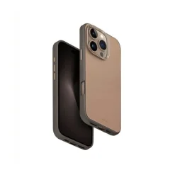 UNIQ ETUI LYDEN DS IPHONE 16 PRO 6.3"     MAGCLICK CHARGING BRĄZOWO-SZARY/FLINT GREY