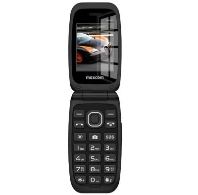 MAXCOM COMFORT MM828 4G ČRNO/ČRN MOBILNI TELEFON ZA ODRASLE 4G