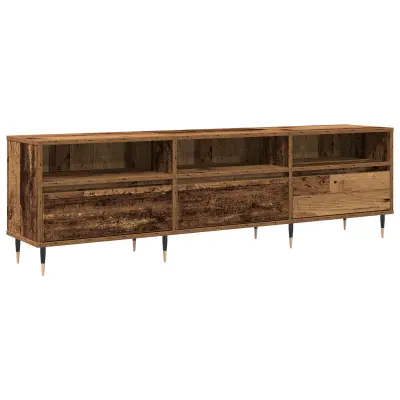 vidaXL TV omara Stari les 150x30x44.5 cm Inženirski les