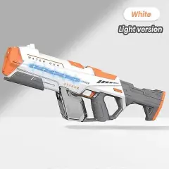 Popolnoma avtomatska električna vodna pištola Pull-Out Play Sprinkers Igrače, poletna vodna igra za odrasle z lučmi Design Water Gun Play Sprinkers