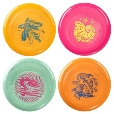Wham-O Frisbee Komplet 4 Letečih Diskov za Otroke 5+, 22.86cm – 70 g
