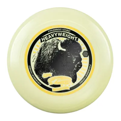 Wham-O Frisbee Heavyweight 200g, 27.94 cm dolg in vzdržljiv disk za dejavnosti na prostem, stabilno letenje za družinsko zabavo - 1 paket